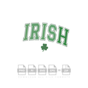 Irish Vector Shamrock Vector St Patricks Day Vector