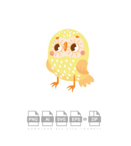 Unique Owl Vector