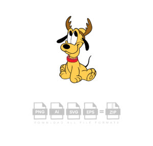 Baby Pluto Vector Christmas-svg File Cricut Vector