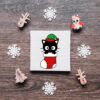 Chococat Stocking Christmas Vector