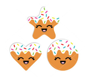 Christmas Cookies Bundle Vector Gingerbread Christmas Vector