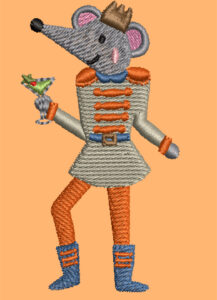 CHRISTMAS MOUSE EMBROIDERY DESIGN MOUSE LOGO EMBROIDERY DESIGN CROWN MOUSE EMBROIDERY DESIGN MACHINE EMBROIDERY FILE