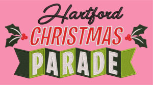 CHRISTMAS PARADE EMBROIDERY DESIGN HARTFORD PARADE EMBROIDERY DESIGN PARADE LOGO EMBROIDERY DESIGN MACHINE EMBROIDERY FILE