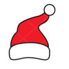 Christmas Santa Hat Vector