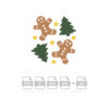 Christmas Tree Vector Gingerbread Man Vector