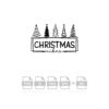 Christmas Vibes Christmas Tree Vector
