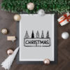 Christmas Vibes Christmas Tree Vector