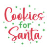 Cookies Vector Or Santa Christmas Vector