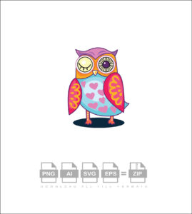 Creative Owl Vector Design