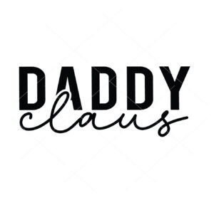 Daddy Claus Vector Christmas Vector