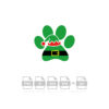 Elf Paw Vector Christmas R Vector
