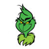 Grinch Christmas Vector