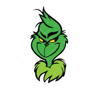 Grinch Christmas Vector