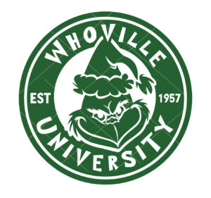 Grinch Coffee Christmas Vector