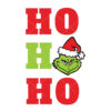 Grinch Ho Ho Ho Grinch Vector Christmas-svg File Cricut Vector