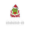 Grinch Love Them Kids Vector Christmas Vector