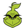 Grinch Vector Christmas Vector Cut File Cricut Vector