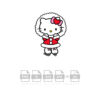 Hello Kitty Christmas Vector Christmas Vector Cut File Cricut Vector