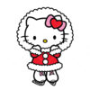 Hello Kitty Christmas Vector Christmas Vector Cut File Cricut Vector