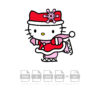 Hello Kitty Christmas Vector Christmas Vector File Cricut Vector