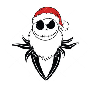 Jack Santa Vector Nightmare Before Christmas Vector