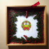 Keroppi Christmas Wreath Vector