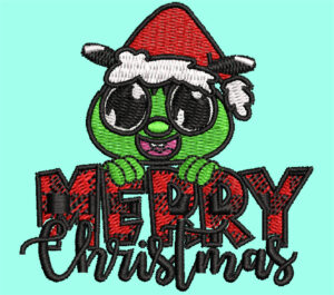MERRY CHRISTMAS LOGO EMBROIDERY DESIGN CHRISTMAS SANTA EMBROIDERY DESIGN GRINCH CHRISTMAS EMBROIDERY DESIGN MACHINE EMBROIDERY FILE