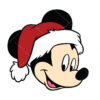 Mickey Christmas Vector