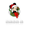 Mickey Mouse Christmas Cricut Vector