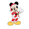 Mickey Mouse Christmas Vector Santa Mickey Christmas Vector