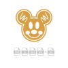 Mickey Mouse Gingerbread Christmas File Cricut Vector