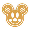Mickey Mouse Gingerbread Christmas File Cricut Vector