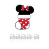Mickey Stocking Christmas Vector