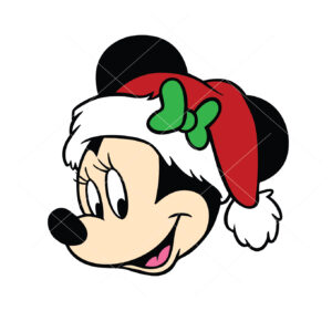 Minnie Christmas Vector