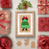 Minnie Mouse Christmas Tree Vector