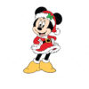 Minnie Mouse Christmas Vector Santa Minnie Christmas