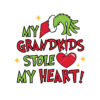 My Grandkids Stole My Heart Vector Grinch Vector