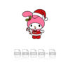 My Melody Christmas I Vector