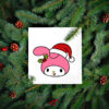 My Melody Christmas Vector