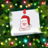 Piglet Santa Vector Winnie The Pooh Vector Christmas Vector Cricut Vector