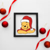 Pooh Santa Vector Winnie The Pooh Christmas-svg Cricut Vector
