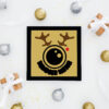 Reindeer Watch Cam Vector Christmas Vector
