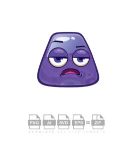 Triangular Blue Vector