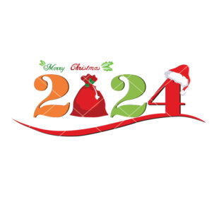 2024 Christmas Vector