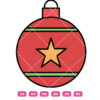 Christmas Ball Vector