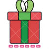 Christmas Gift Box Vector