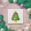 Christmas Gift Tree Cartoon Vector