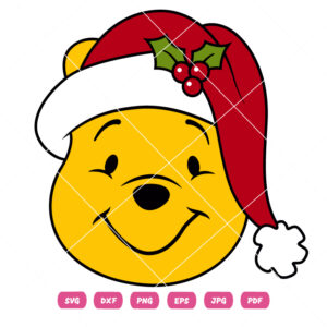 Christmas Santa Hat Poo svg Christmas Poo Vector