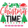 Its Christmas Time Vector Chrsitmas Vector