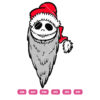 Jack Skellington Vector Santa Claus Vector Jack Santa Xmas Vector